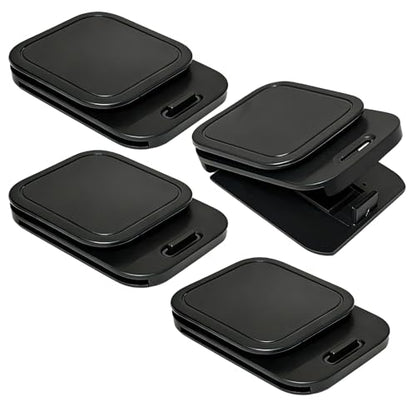 4Pcs Seat Belt Clips, 2.9" Anti-Slip Adjustable Clips for Comfortable Dirve