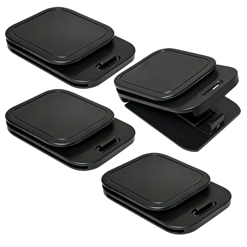 4Pcs Seat Belt Clips, 2.9" Anti-Slip Adjustable Clips for Comfortable Dirve