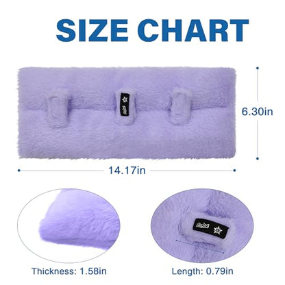 SPRING SEAON Chemo Port Pillow with Hot Cold Pack Pocket, Washable - color: Purple