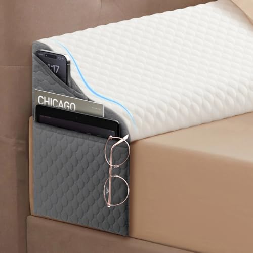 King Size Bed Wedge Pillow Headboard, Pillow Wedge for Headboard Gap(0-8") - size: 76*10*6inch King 1PCS