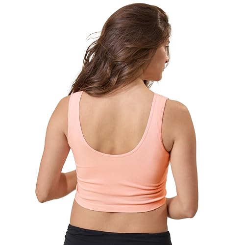 Kindred Bravely Sublime Longline Scoop Neck Nursing & Breastfeeding Bra - color: Sunset Pink, size: Small