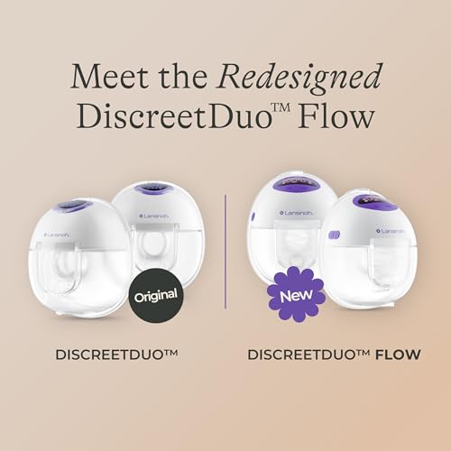 Lansinoh Discreet Duo Flow Wearable Breast Pump (New) - size: DiscreetDuo Breast Pump (New)