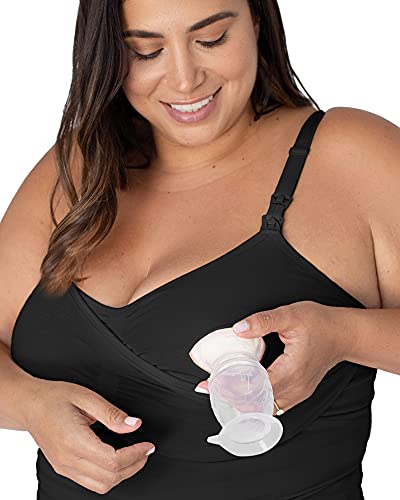 Kindred Bravely Sublime Hands Free Pumping Nursing Tank Top, Built-in Bra - size: X-Large