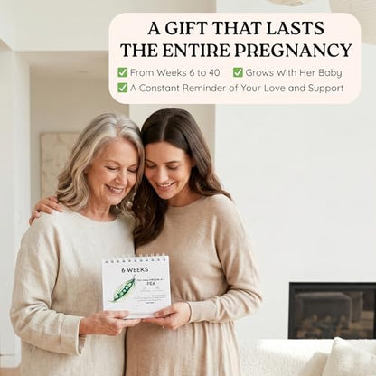 Pregnancy Calendar (Weeks 6–40) - Gift for Expecting Parents