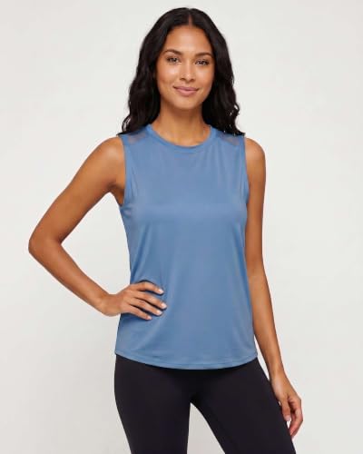 5 Pack Women's Dry Fit Tank Tops Sleeveless Racerback Athletic Workout - color: Set 2, size: Small