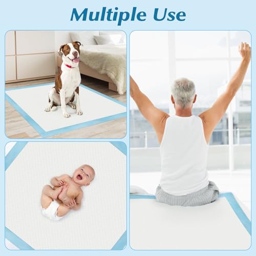50 Count 36” x 36” Super Absorbency Disposable Underpads - size: 50 Count 36" x 36"