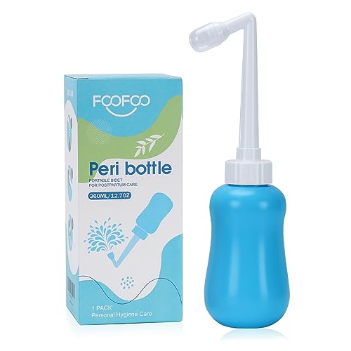 Peri Bottle for Postpartum Care, Postpartum Essentials, Feminine Care 12oz, Blue - size: Blue