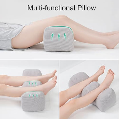 Leg Pillow Elevation Blood Circulation for After Surgery - color: Grey