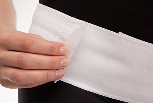 GABRIALLA Light Support Pregnancy Belly Band, MS-14 W XXL - color: White, size: XX-Large