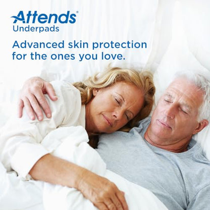 Attends Overnight Disposable Underpads, 30"x36" 50ct Case - size: 5 Count (Pack of 10), style: 36" x 36"
