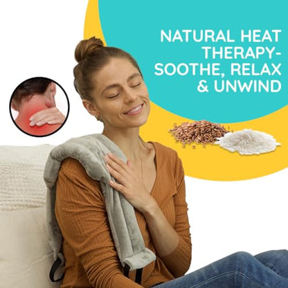 HPS Versa XL Microwave Heating Pad for Neck and Shoulders Moist Heat Wrap - style: XL Versatile Buddy