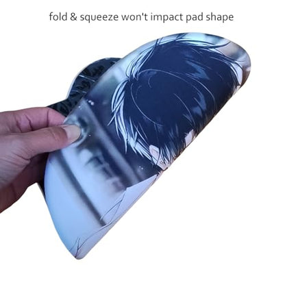Funny Anime Breast Mouse Pad with Wrist Rest for Adults, ML-008 - color: ML008