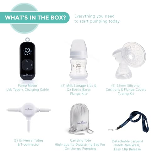 Breast Pump 2.0, Primary Breast Pump, Electric, Portable, Travel Hands-Free