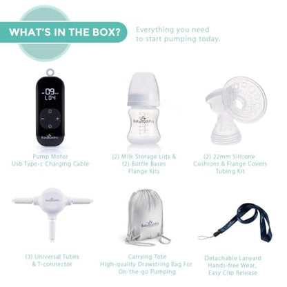 Breast Pump 2.0, Primary Breast Pump, Electric, Portable, Travel Hands-Free