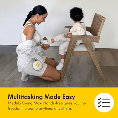Medela Swing Maxi Hands-Free Electric Breast Pump | 1Ct - style: Swing Hands-free