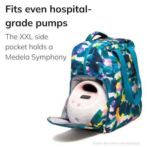 Sarah Wells Kelly Breast Pump Backpack Aquarelle - color: Watercolor
