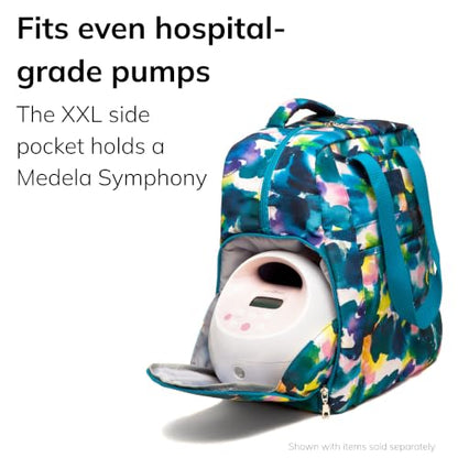 Sarah Wells Kelly Breast Pump Backpack Aquarelle - color: Watercolor