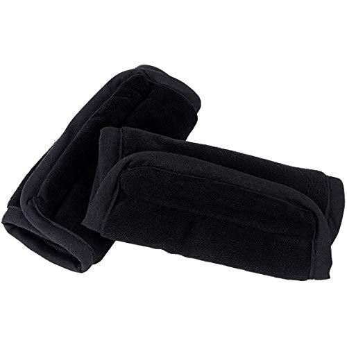 COOLBEBE Car Seat Straps Shoulder Pads for Baby Kids - color: Black, size: Small