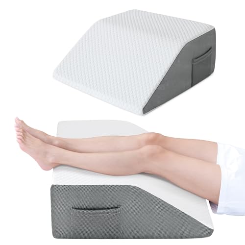 Cozymaker 10-inch Adjustable Leg Elevation Pillows for Swelling Pain Relief - size: Flat Top 10 inch Height