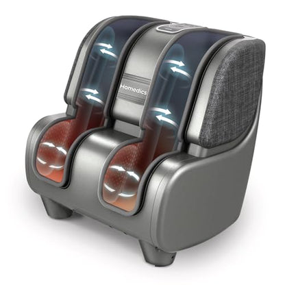 Homedics Deluxe Foot Massager Calf Massager, Rolling & Compression Massage