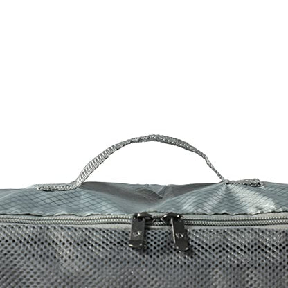 Traveler's Choice Cloverland Packing Cubes 5 Piece Set, Grey - color: Gray