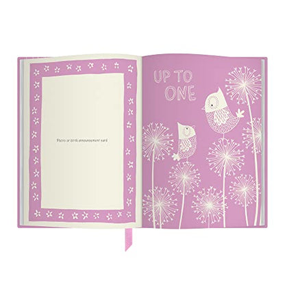 Early Years: A Guided Keepsake Journal | First Five Years Memory Book | Pink
