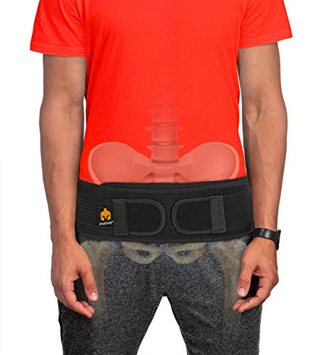Sparthos Sacroiliac SI Belt, SI Joint Belt for Women & Men - Black, Regular - color: Black