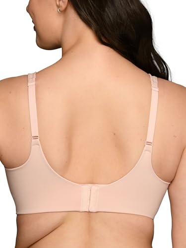 Vanity Fair Women's Beauty Back Smoothing Wireless Bra with Lift, Simple Sizing Available S-3xl - color: Light Lift - Bare Pink, size: Medium