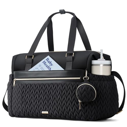 Lekesky Diaper Bag Tote, Large Diaper Bags Waterproof