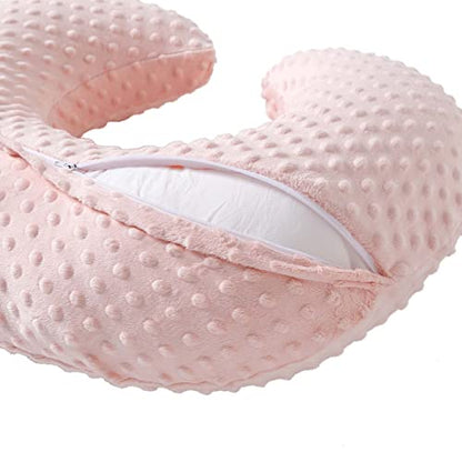 Nursing Pillow and Positioner, Breastfeeding, Bottle Feeding - color: Lightpink