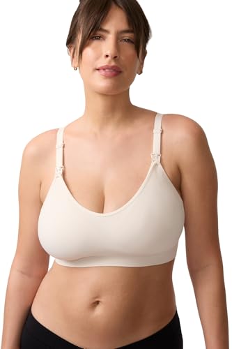 Ingrid & Isabel Basics Nursing & Pumping Bra - color: Ash, size: Large