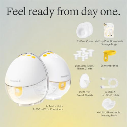 Medela Motion InBra Wearable Electric Breast Pump - style: Motion InBra Electric Breast Pump