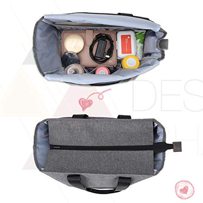 Teamoy Breast Pump Tote Bag Compatible with Spectra S1/S2, Medela