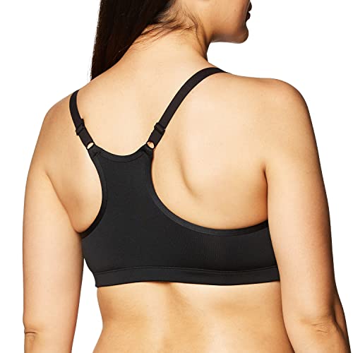 Playtex Women's Nursing Sports Bra with Racerback US3010 - color: Black, size: Medium
