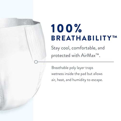 Prevail Breezers 360 Incontinence Briefs, Ultimate Absorbency, Size 3, 15 Count (Pack of 4) - size: Size 3 (60 Count)