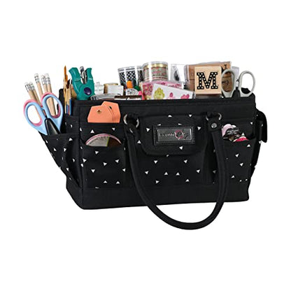 Everything Mary Deluxe Collapsible Store & Tote Organizer with Handles – Multipurpose Storage for Diapers, Snacks, Crafts, Toys, Office Supplies & Everyday Essentials