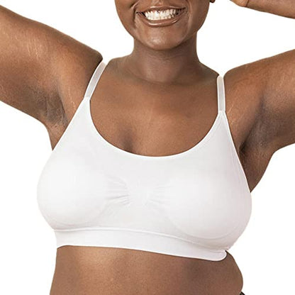 Coobie Seamless Scoopneck Bra - color: Multicolor 3 Pack, size: One Size
