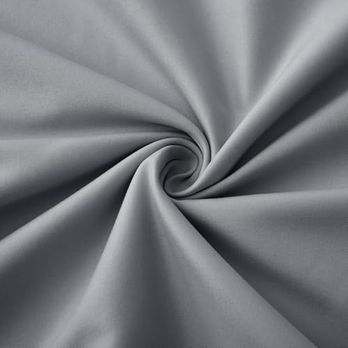 INVGEEXI Light Grey Bed Wedge Pillow Cover, 25" L x 25" W x 8" H - color: Light Grey, size: 25x25x8 Inch