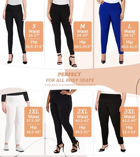 Hybrid & Company Super Comfy Stretch with Full Elastic Waist Pull On Millennium Twill Pant - color: Stone, size: X-Large Long