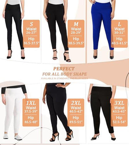 Hybrid & Company Super Comfy Stretch with Full Elastic Waist Pull On Millennium Twill Pant - color: Stone, size: Small