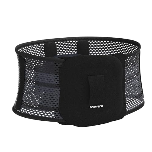 Bodyprox Breathable Back Brace, Back Support Brace for Men and Women. - size: Large