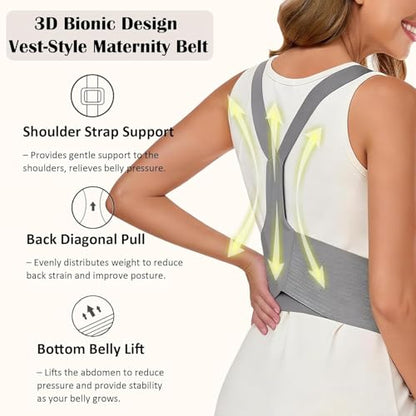 Pregnancy Belly Bands for Pregnant Women, Maternity Pregnancy Support Belt