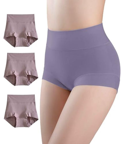 Postpartum C Section Compression Cotton Underwear Briefs Pack of 3 - color: Purple(3p), size: 6