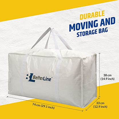 BETTERLINE Heavy Duty Moving Storage Bag 29"x13"x15" 29 Inches 65 lbs - color: Single | Large, size: Large | (29x15x13in)