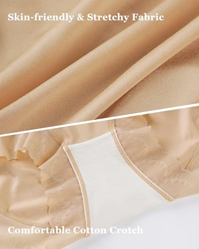 MEIYATING Women's High Waisted Underwear Tummy Control Postpartum Panties - color: Multicolor, size: Medium