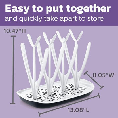 AVENT Philips Drying Rack, White, SCF149/00, 1 Count (Pack of 4) - size: 1 Count (Pack of 4)
