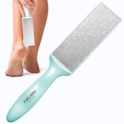 Karlash 2-Sided Nickel Foot File for Callus Trimming and Callus Removal, Mint (1)