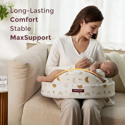Momcozy Cozylite Nursing Pillow for Breastfeeding - Supportive Memory Foam - color: Starry Night