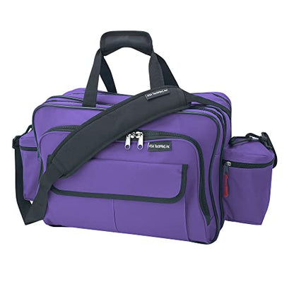 ASA TECHMED Nursing Bag with Compartments - color: Purple