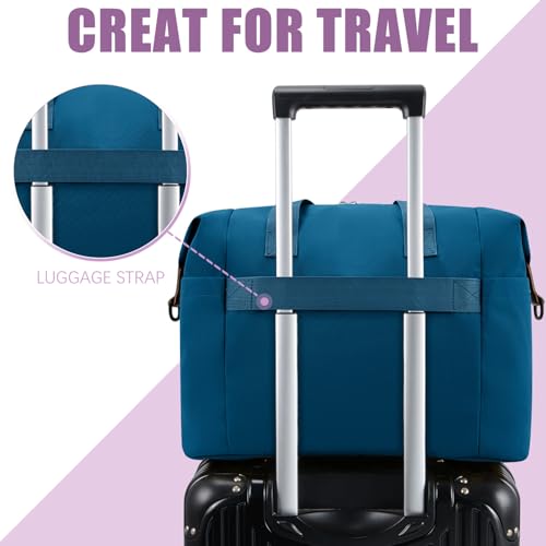 Tuwubi Diaper Bag Tote,Baby Diaper Bag with Pacifier Case - color: Teal, size: Medium